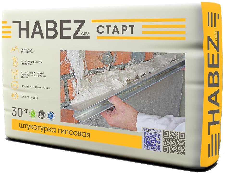 Штукатурка Habez Старт гипсовая 30 кг