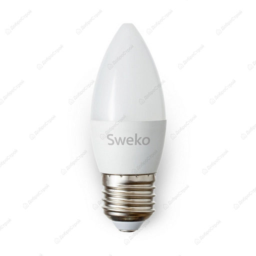 Светодиодная лампа Sweko серия 42LED-C35-15W-230-6500K-E27