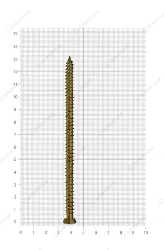 Шуруп Tech-Krep 7,5x132 мм по бетону, 4 шт
