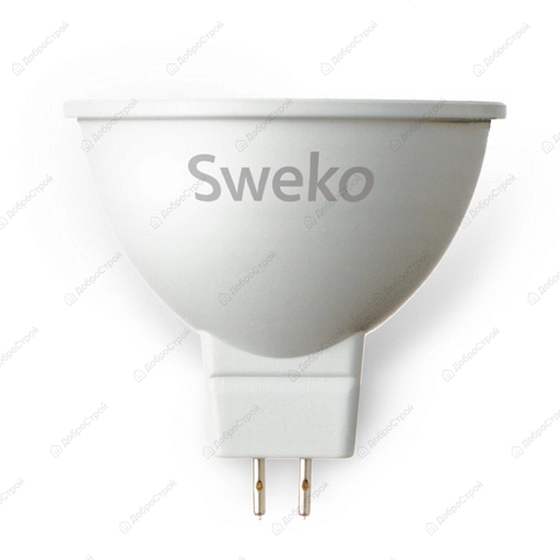 Светодиодная лампа Sweko серия 42LED-MR16-12W-230-6500K-GU5,3