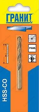 Сверло Гранит по металлу и нержавейке 5х86/52 HSS-Co