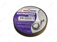 Изолента ПВХ Klebebander 15мм х 10м черная  арт.TIK556Т/200/5