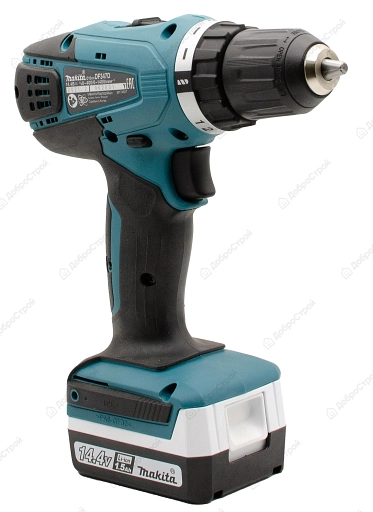 Дрель аккумуляторная MAKITA DF347DWE 14,4 В, БЗП.13мм, 2скорости 30нм, 2акк.Li-ion.1.5Ач