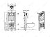 Инсталляция для подвесного унитаза М41