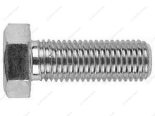 Болт с полной резьбой DIN 933(558) 10х30, 4шт