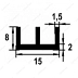 Ш-профиль 8*15*8*1,5*2м